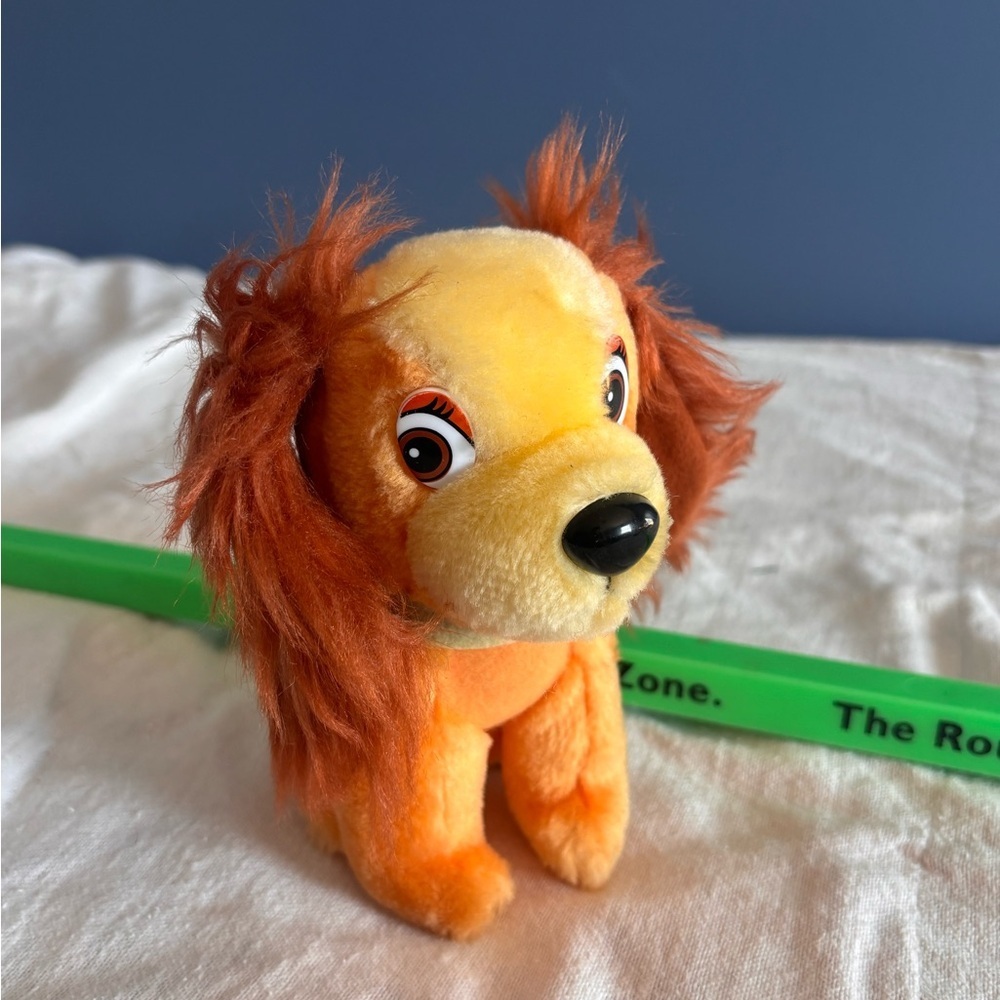 Vintage Lady & The Tramp Plush.